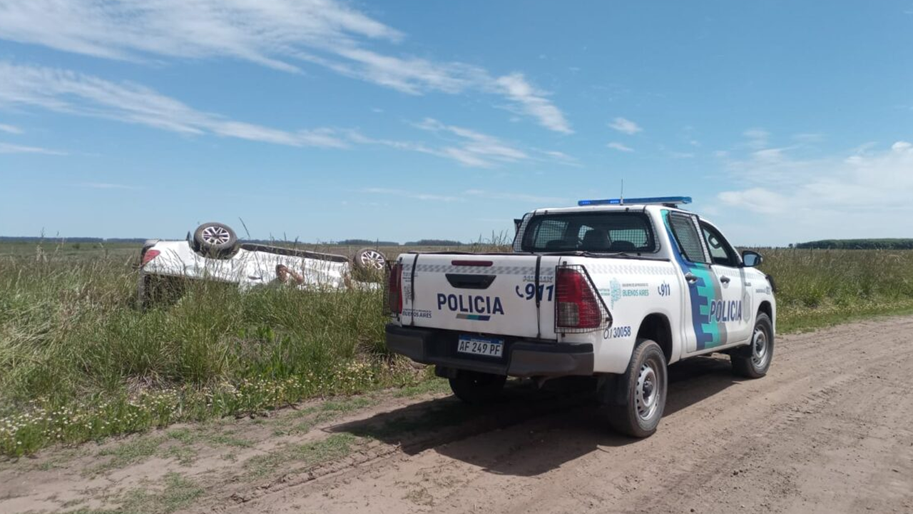 Fuerte Persecuci N Vuelco Y Detenci N En Un Camino Rural De La Zona