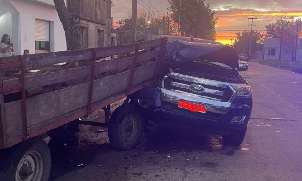 Choque en cadena en la mañana: un conductor alcoholizado impactó contra ...
