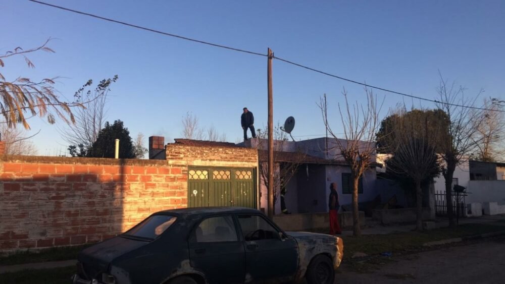 Bomberos acudió a un incendio originado en una vivienda
