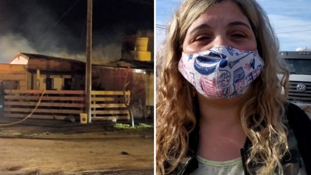 Después del voraz incendio, la familia damnificada necesita ayuda