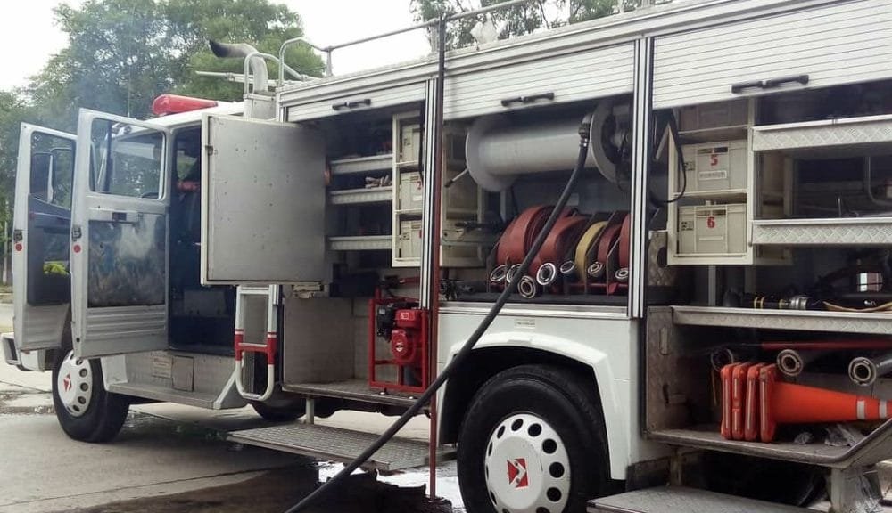 Bomberos fue convocado a un incendio ocurrido en ruta 74