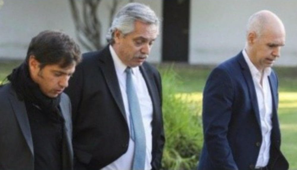 Fernández, Larreta y Kicillof acordaron dejar la cuarentena como está
