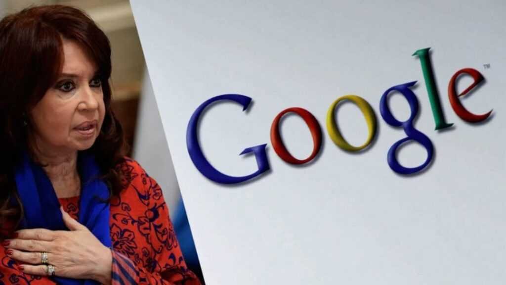 Justicia dio curso a la denuncia de Cristina contra Google