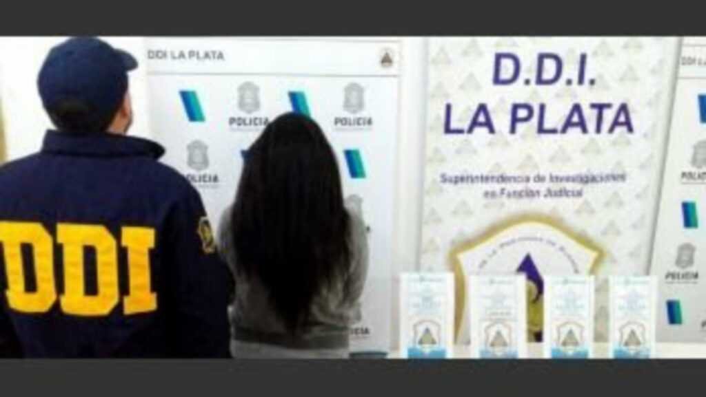 Detuvieron a una maestra narco en La Plata