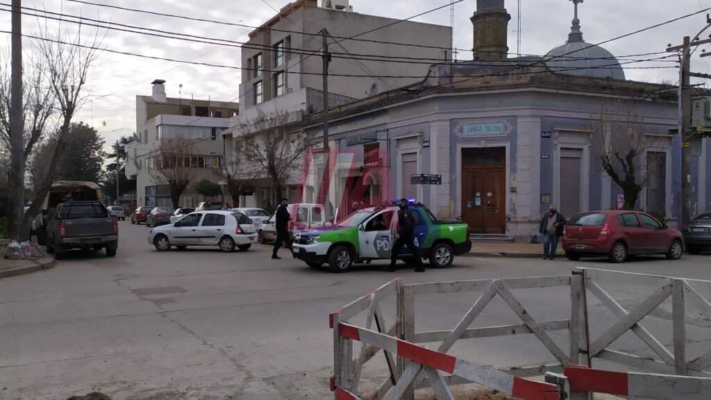 Quíntuple choque en la mañana de este jueves