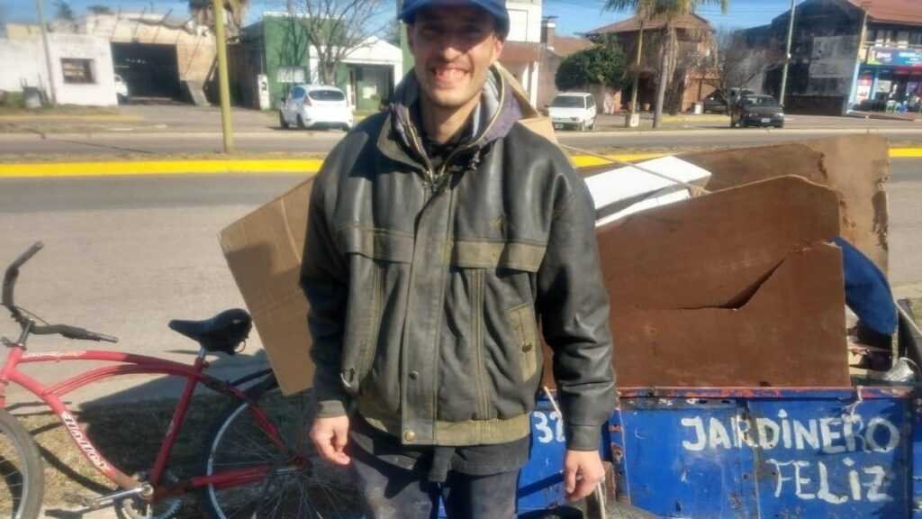 El cartonero que devolvió más de un millón de pesos y no aceptó la recompensa
