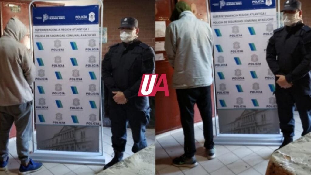 Dos aprehendidos por romper móviles policiales y agredir al personal