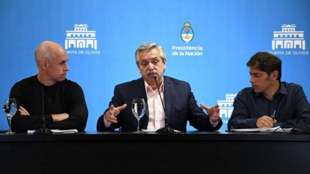 Alberto se reúne con Kicillof y Larreta: definen cómo sigue la cuarentena