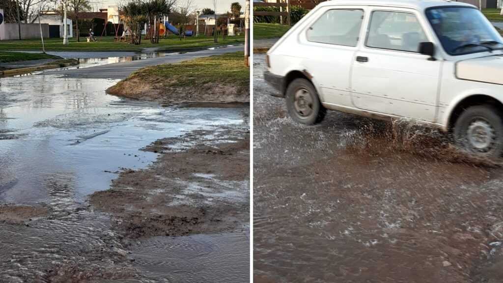 Después de varias horas se restableció el servicio de agua potable