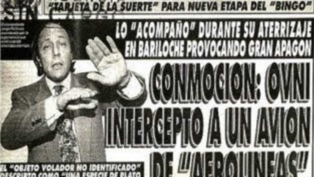 Desclasificaron documentos sobre el avistamiento de un ovni en Bariloche en 1995