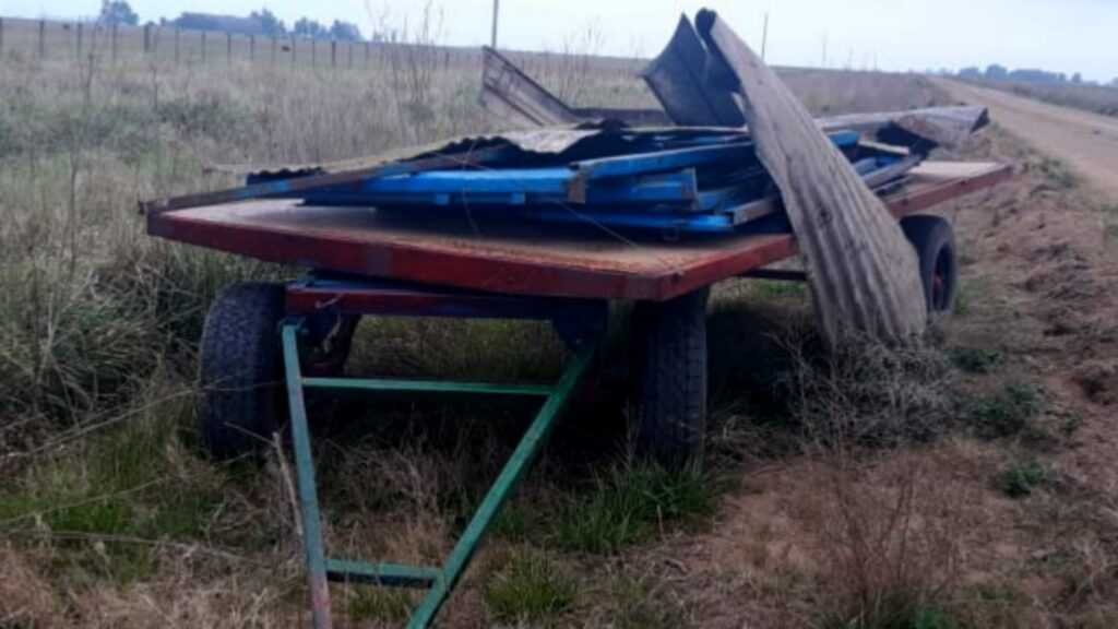 Encontraron la camioneta que participó en el robo del acoplado en Tandil