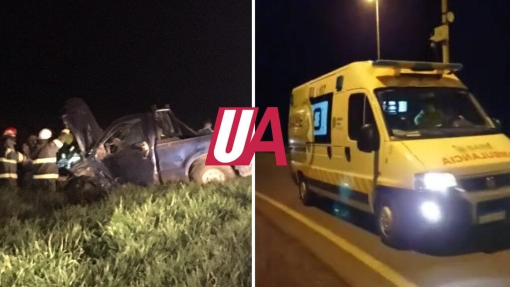 Choque frontal en Ruta 29: Una persona trasladada al Hospital