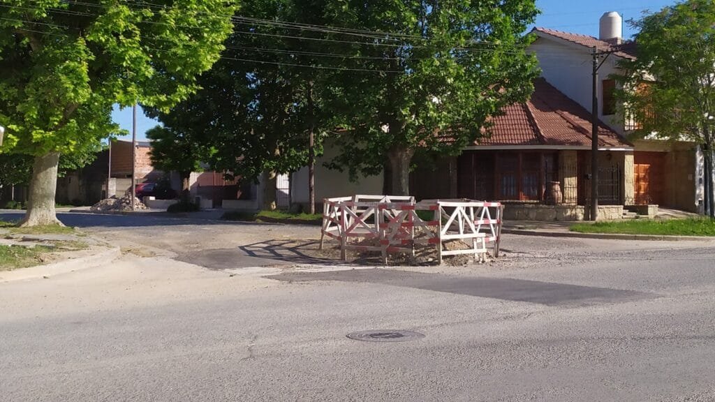 Finalizó la obra de la nueva red de agua: Ahora se reparan veredas y calles