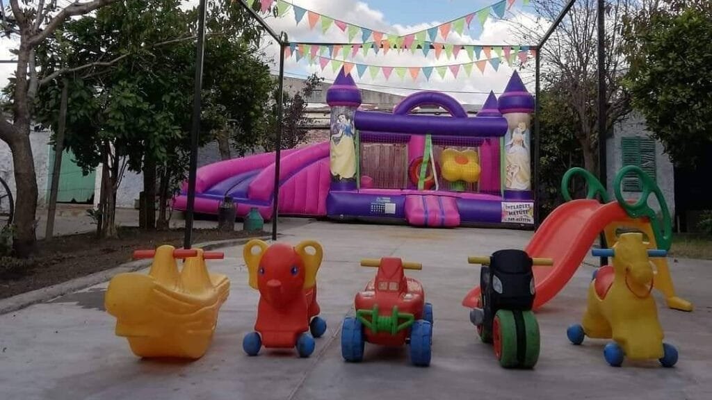 Después de tantos meses volvieron los alquileres de inflables: ¿Como son los protocolos?