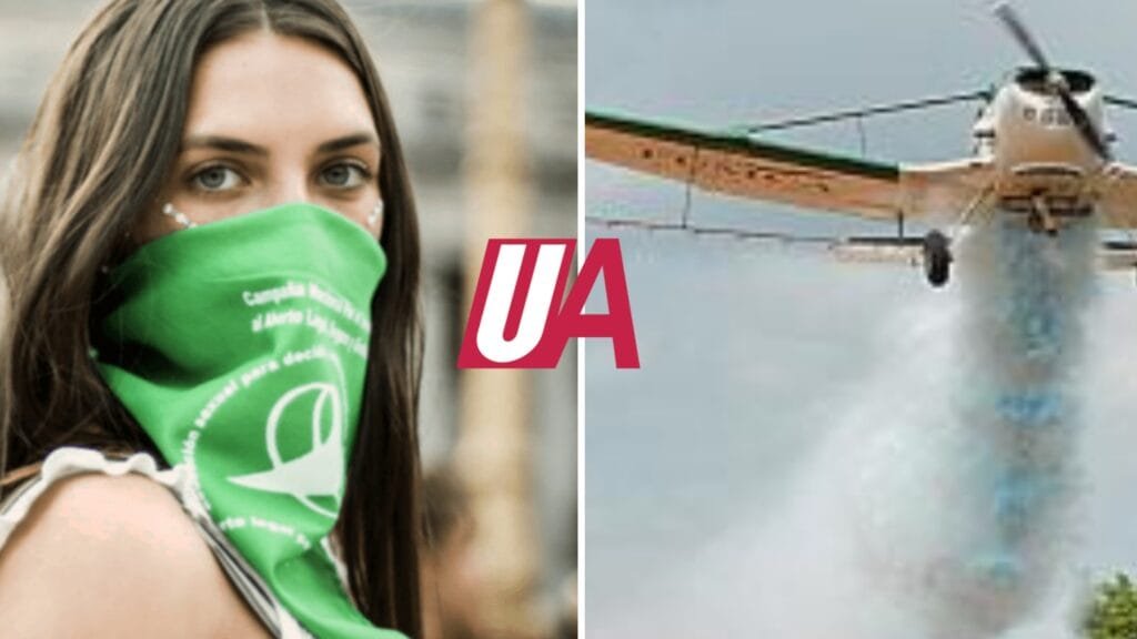 Convocan a una concentración a favor del proyecto del aborto y el uso de agroquímicos