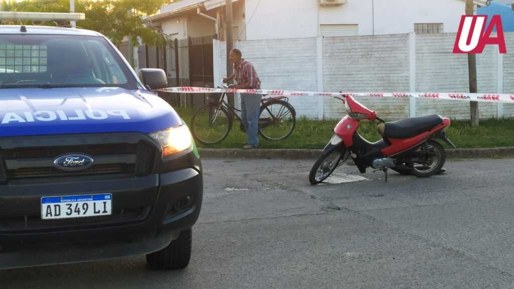 Chocaron dos motos: uno de los involucrados se dió a la fuga