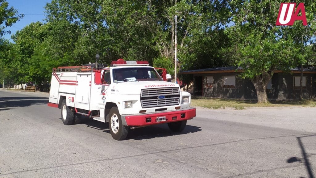 Bomberos fue convocado a un incendio en una cosecha