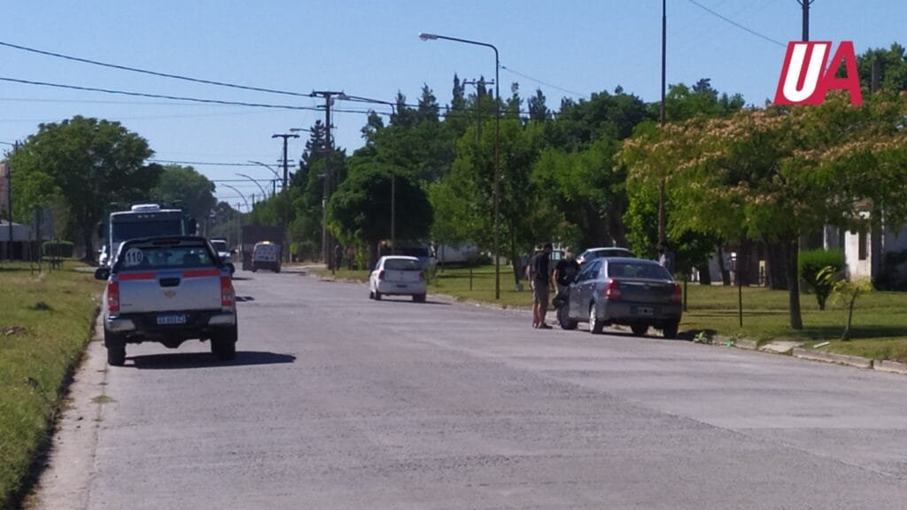 Un nuevo accidente de tránsito: un jóven trasladado al Hospital