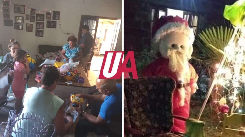 Grupo Odila: Preparativos para el recorrido de Papá Noel