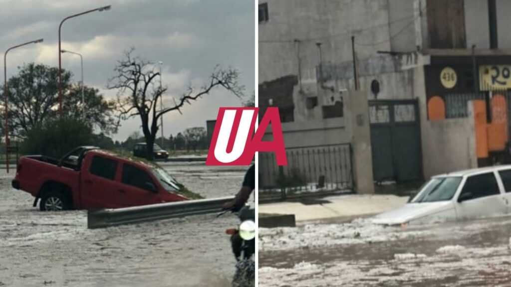 Un fuerte temporal en Santa Rosa provocó importantes daños y afectó a los vecinos