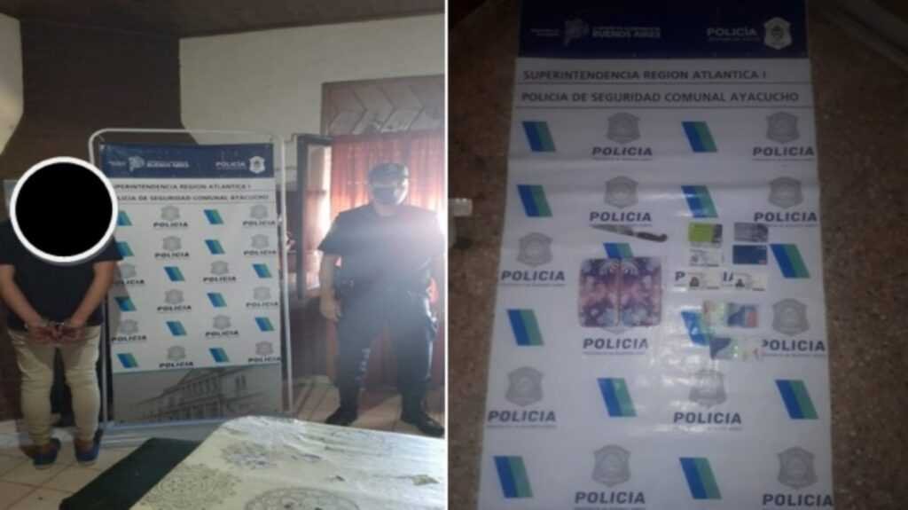 Un detenido por amenazar a su ex pareja con un arma blanca y robarle