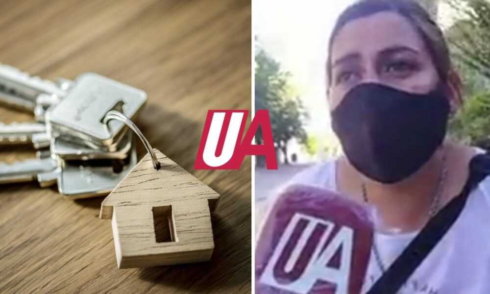 Giorgina no tuvo suerte: terminó en la calle sin un techo