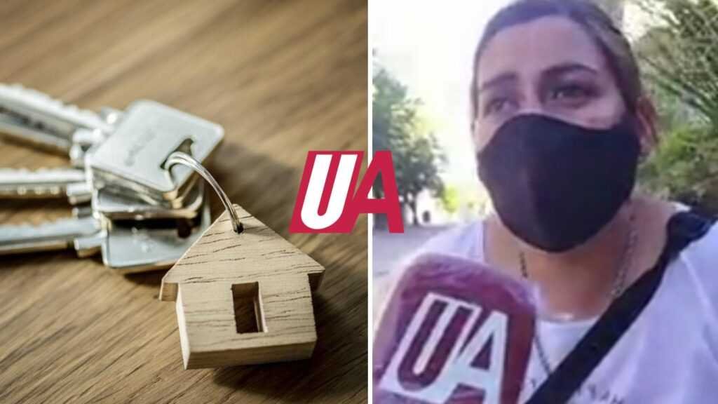 Giorgina no tuvo suerte: terminó en la calle sin un techo