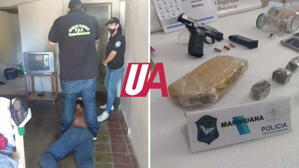 Guido: Detuvieron a dos personas por venta de drogas, uno de ellos Policía