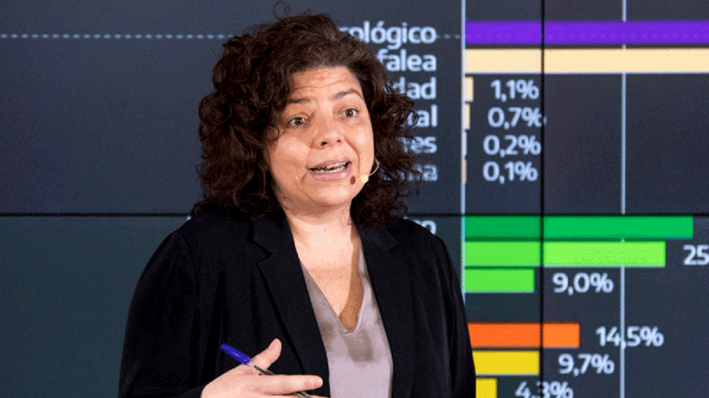 La ministra de Salud, Carla Vizzotti, tiene coronavirus