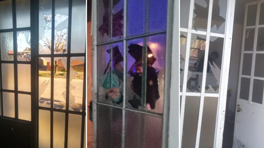 Denuncia que su vecino Policía le rompió un vidrio y la amenazó con un arma