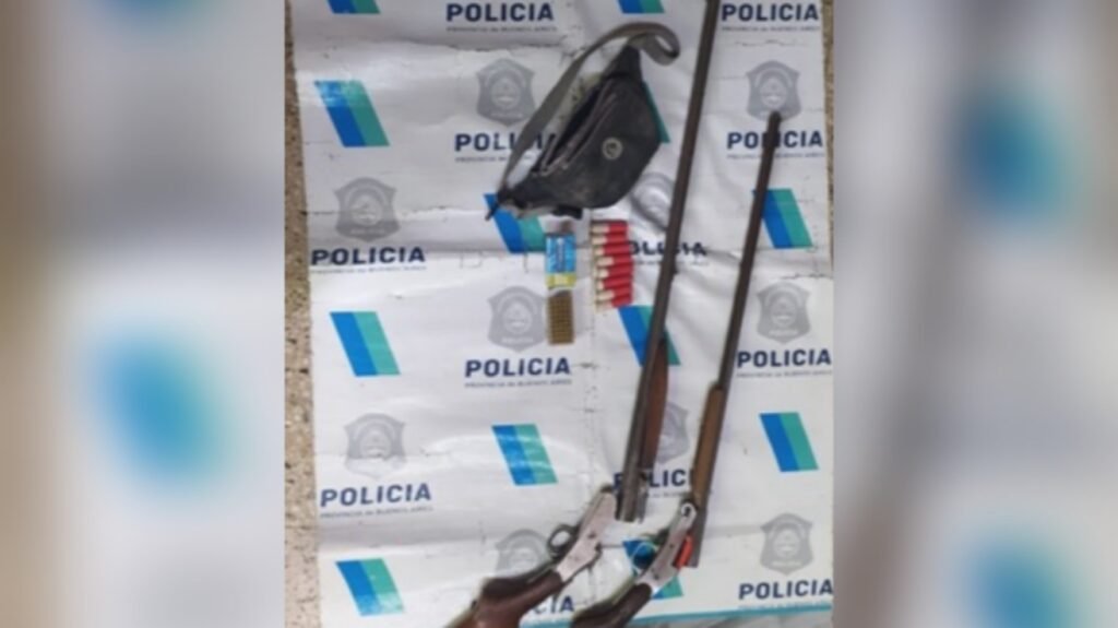 Incautaron 2 armas de fuego a un menor de edad mientras circulaba en la vía pública