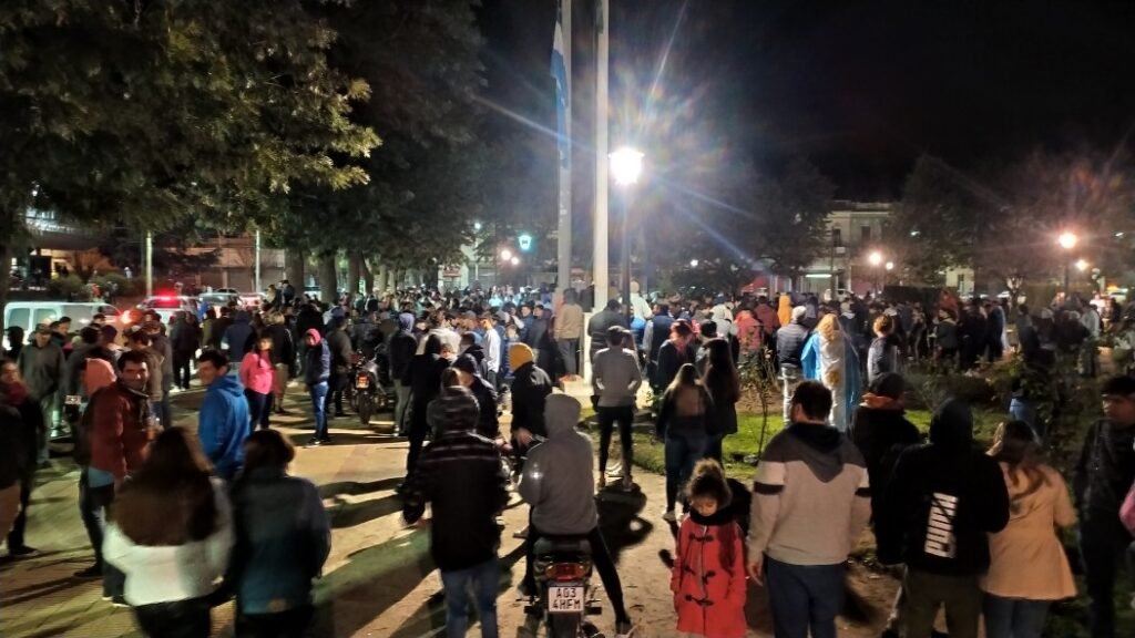 En imágenes: Ayacucho celebró la victoria de Argentina