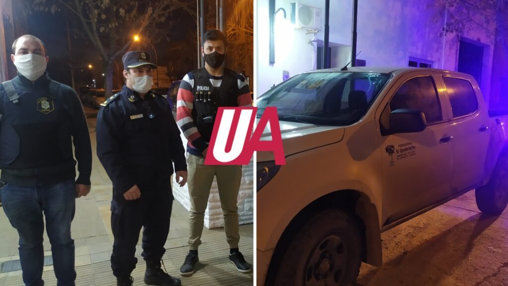 Tras la recuperación de la camioneta, buscan dar con la banda que cometió el hecho