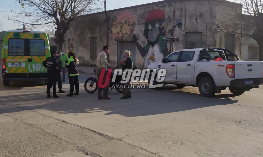 Un joven trasladado al Hospital tras un accidente de tránsito