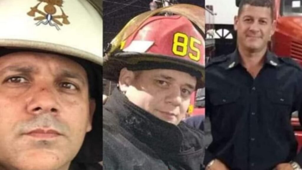 Homenaje a los bomberos fallecidos en 3 de febrero