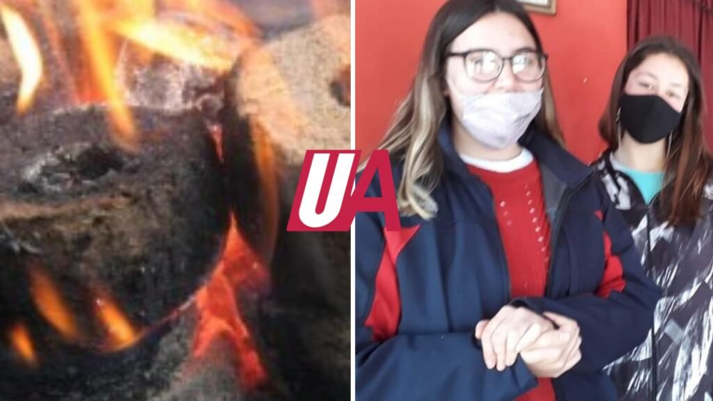 ¡Innovador! Alumnas de la Escuela Técnica trabajan un mecanismo de calefacción con materiales renovables