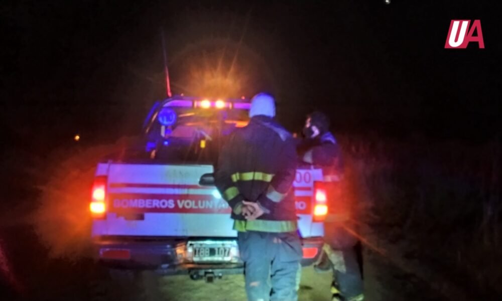 Incendio de pastos en La Constancia