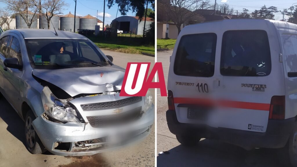 Chocó una camioneta estacionada y frenó a varias cuadras: el conductor terminó en el Hospital
