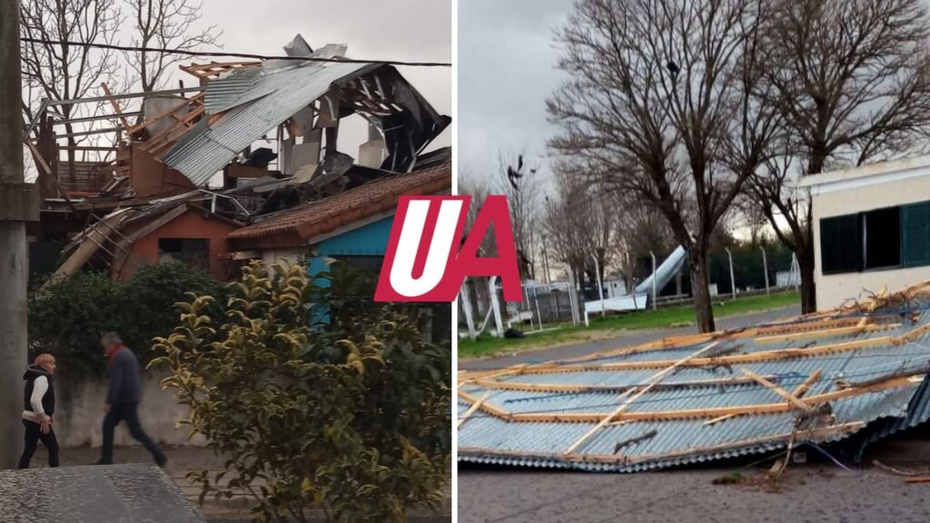 Región: Fuertes vientos generaron destrozos