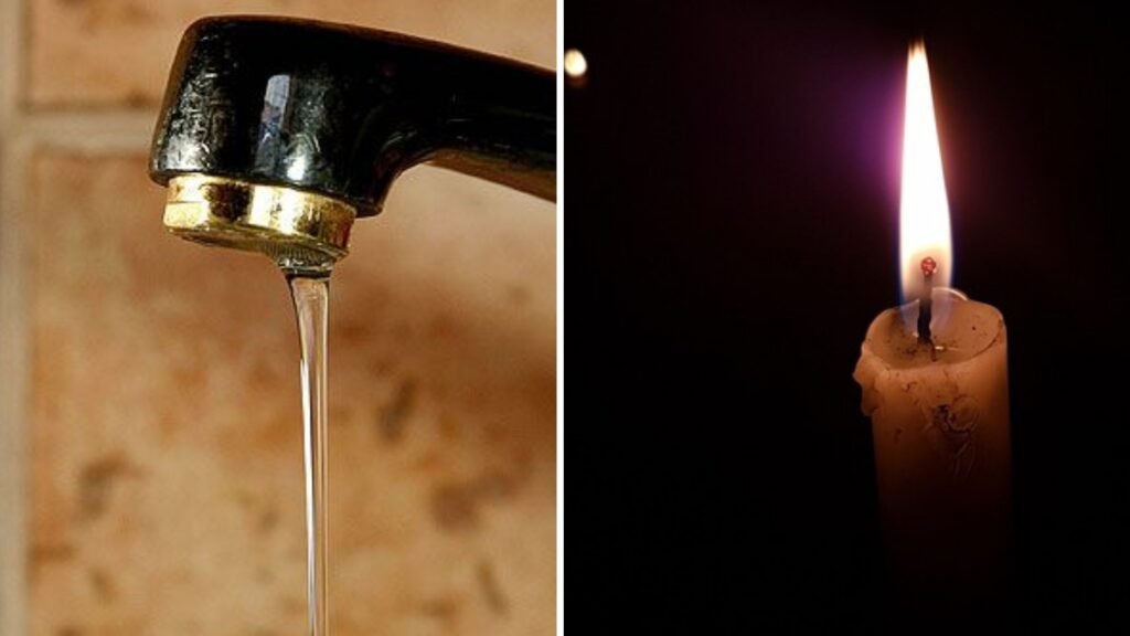Se redujo la presión de agua potable a consecuencia del mal clima: Lugares sin energía