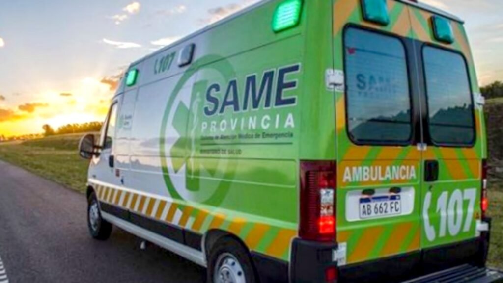 Una mujer fue trasladada al Hospital tras protagonizar un vuelco en Ruta 29