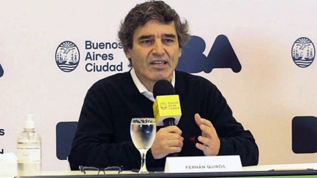 Quirós se diferenció de Nación: “No es momento de quitarnos el barbijo”