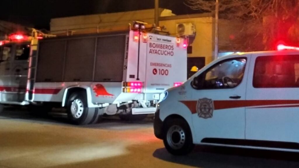 Bomberos fue alertado de un incendio en una vivienda