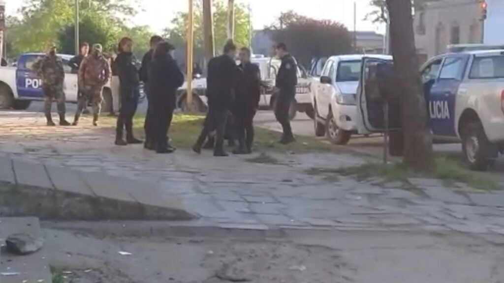 Gran despliegue policial: Confrontación y heridos en una pelea callejera