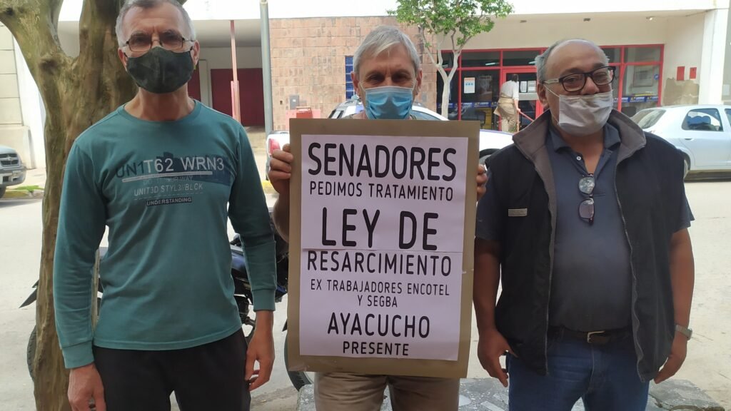 Ex trabajadores de correo piden que se trate la ley de resarcimiento económico