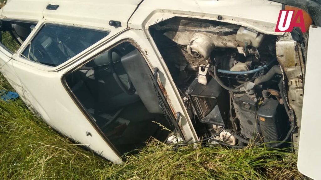 Una persona fue trasladada al Hospital tras un vuelco en Ruta 29