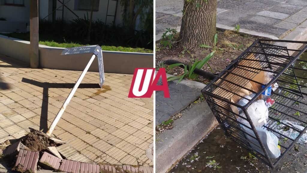 Video: Vecinos denuncian daños en una cuadra