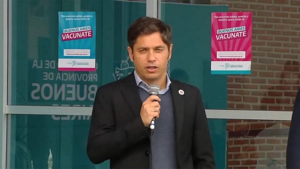 Kicillof firmó convenios de obras para Ayacucho