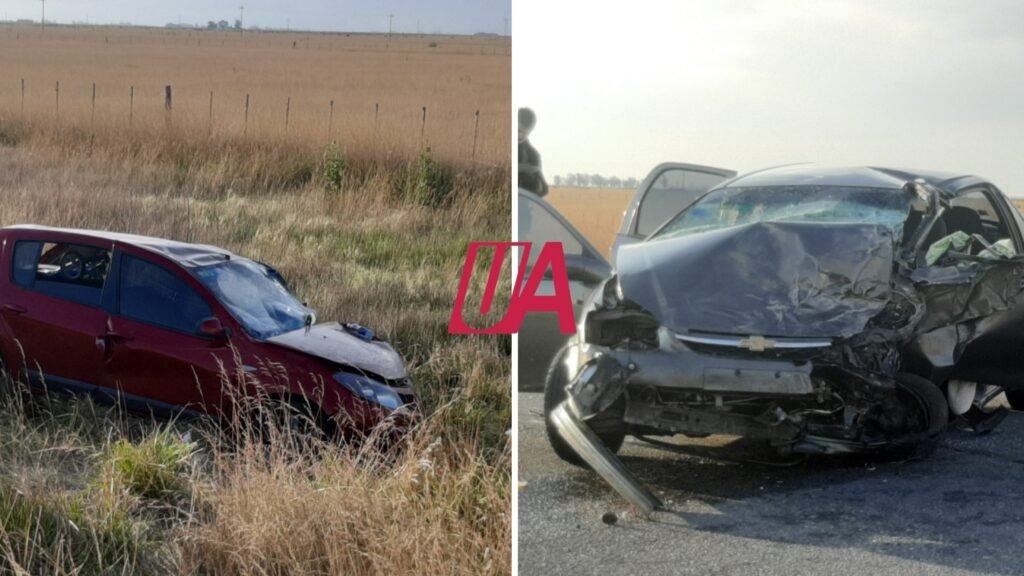 Choque frontal en Ruta 74: Varios heridos y atrapados