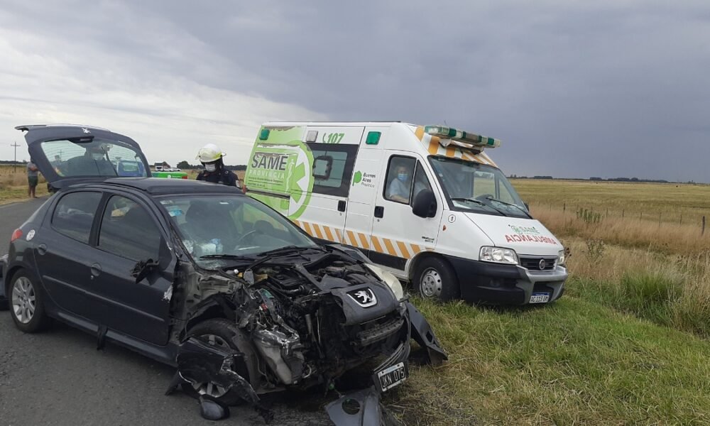 Triple choque en Ruta 74: Un pozo habría sido el causante